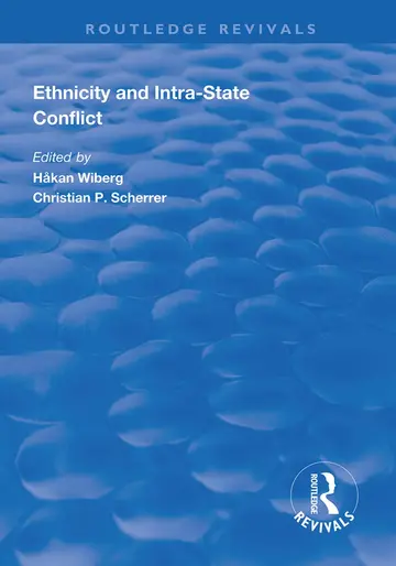 Cover of Ethnicity and Intra-state Conflict