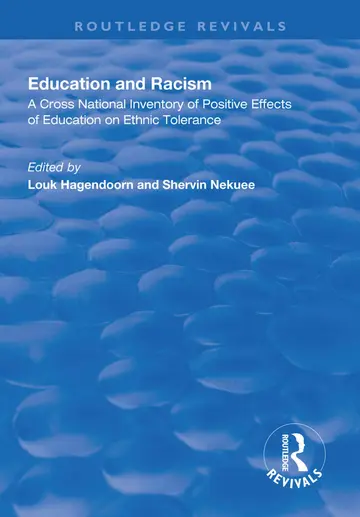 Cover of Education and Racism