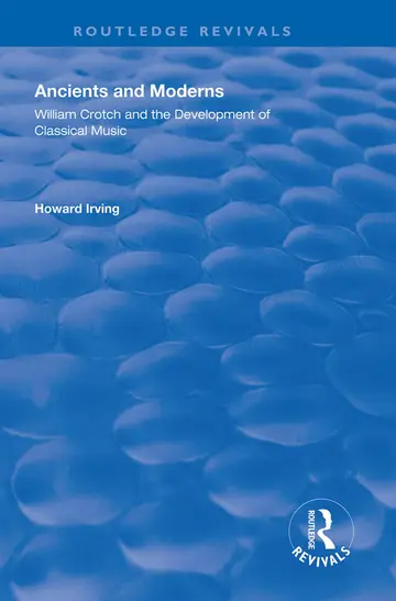 Cover of Ancient and Modern