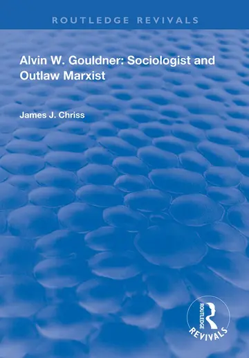 Cover of Alvin W.Gouldner