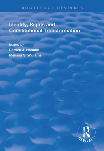 Cover of Identity, Rights and Constitutional Transformation