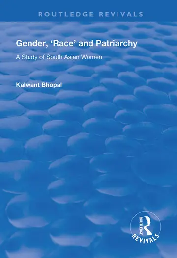 Cover of Gender, 'race' and Patriarchy