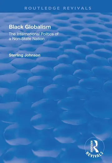 Cover of Black Globalism