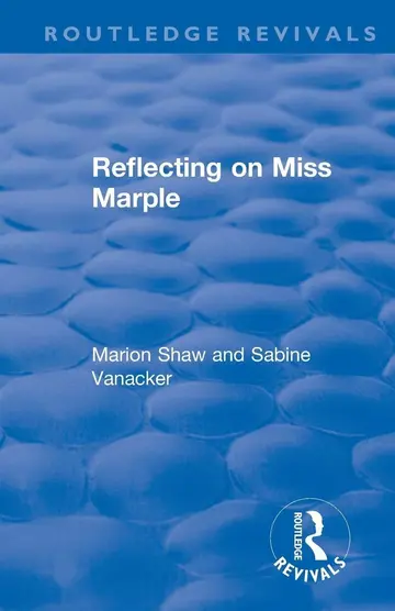 Cover of Reflecting on Miss Marple
