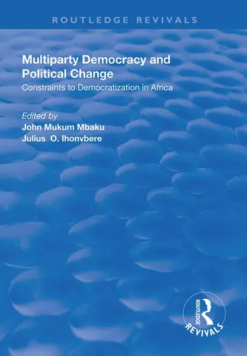 Cover of Multiparty Democracy and Political Change