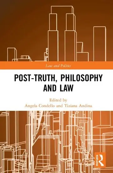 Cover of Post-Truth, Philosophy and Law