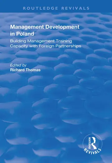 Cover of Management Development in Poland