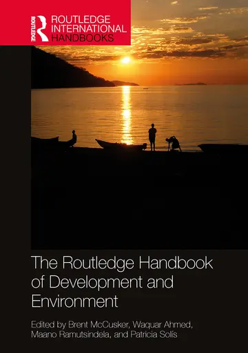 Cover of Routledge Handbook of Development and Environment