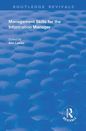 Cover of Management Skills for the Information Manager