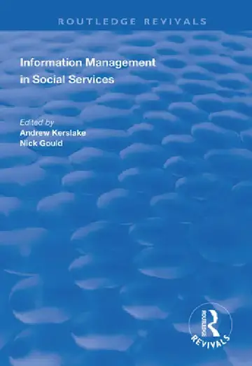 Cover of Information Management in Social Services