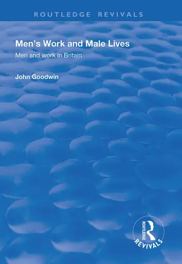 Cover of Men's Work and Male Lives