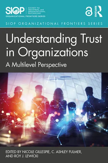 Cover of Understanding Trust in Organizations
