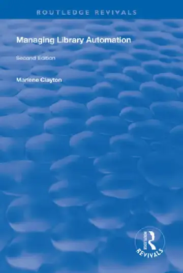 Cover of Managing Library Automation