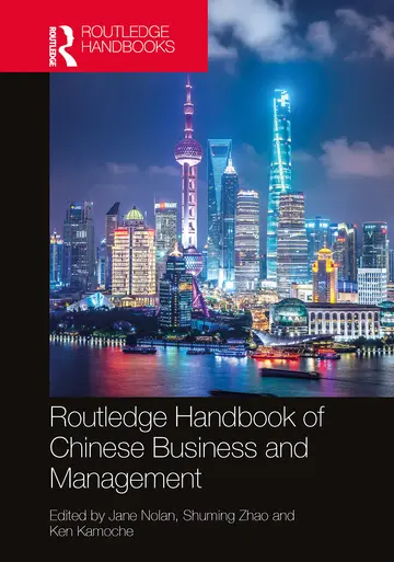 Cover of Routledge Handbook of Chinese Business and Management