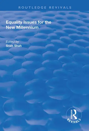 Cover of Equality Issues for the New Millennium