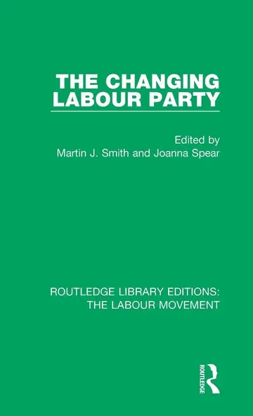Cover of The Changing Labour Party