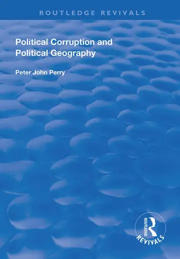 Cover of Political Corruption and Political Geography