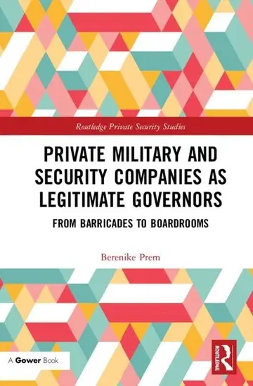 Cover of Private Military and Security Companies as Legitimate Governors