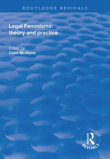 Cover of Legal Feminisms