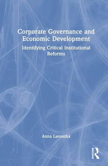 Cover of Corporate Governance and Economic Development