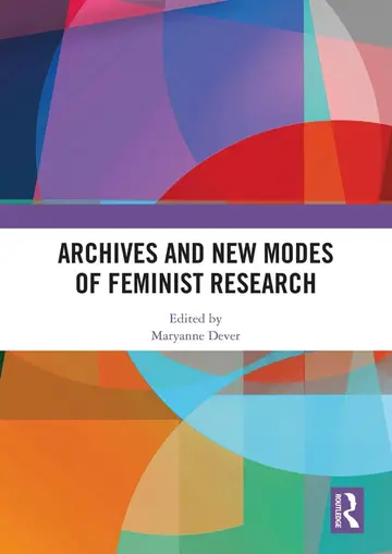 Cover of Archives and New Modes of Feminist Research
