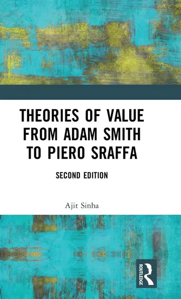 Cover of Theories of Value from Adam Smith to Piero Sraffa