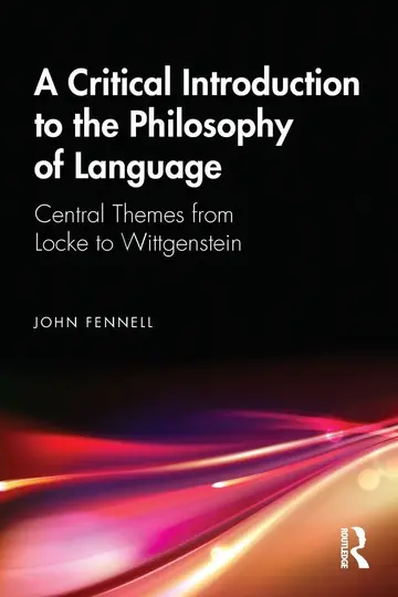 Cover of A Critical Introduction to the Philosophy of Language
