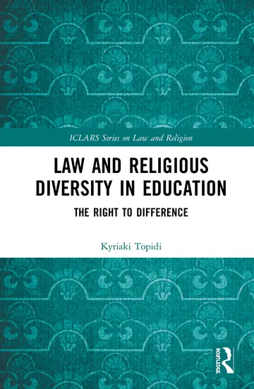 Cover of Law and Religious Diversity in Education