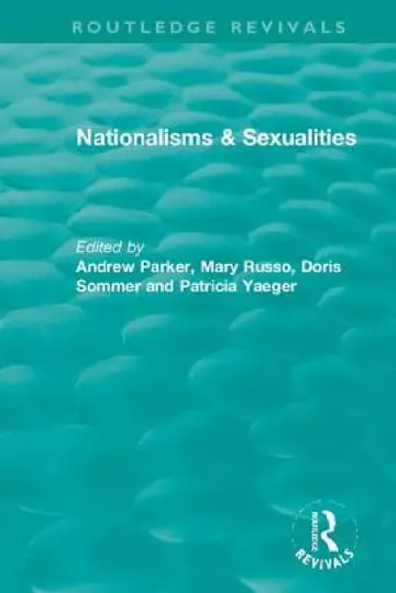 Cover of Nationalisms & Sexualities