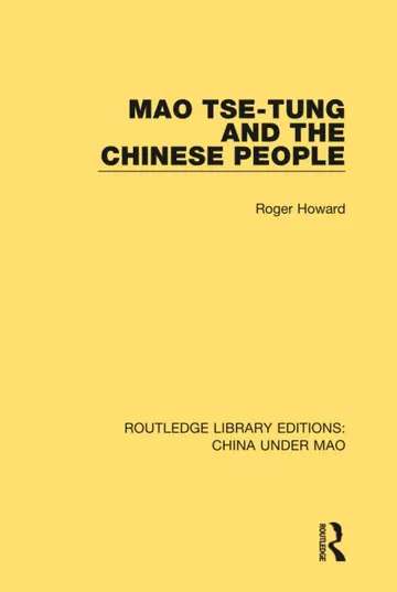 Cover of Mao Tse-tung and the Chinese People
