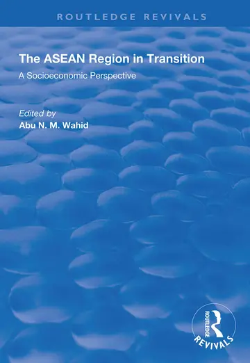 Cover of The Asean Region in Transition