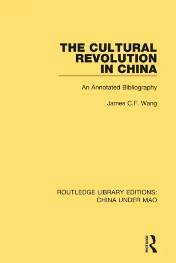Cover of The Cultural Revolution in China