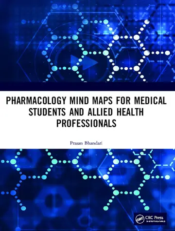 Cover of Pharmacology Mind Maps for Medical Students and Allied Health Professionals