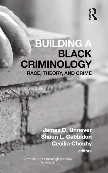 Cover of Building a Black Criminology, Volume 24