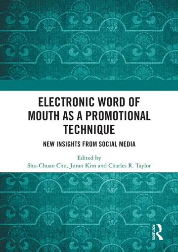 Cover of Electronic Word of Mouth as a Promotional Technique