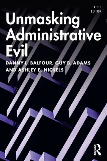 Cover of Unmasking Administrative Evil, 5Th Edition
