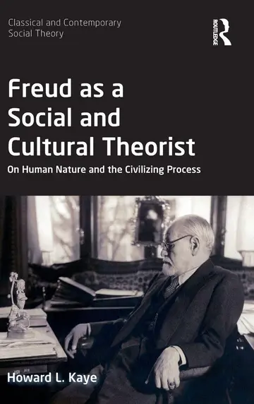 Cover of Freud as a Social and Cultural Theorist