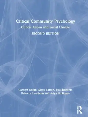 Cover of Critical Community Psychology