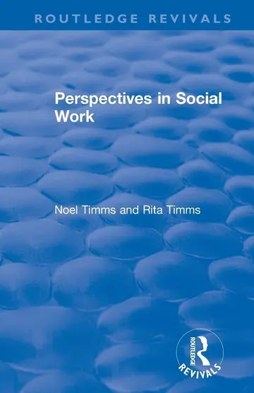 Cover of Perspectives in Social Work