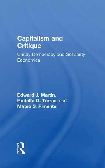 Cover of Capitalism and Critique