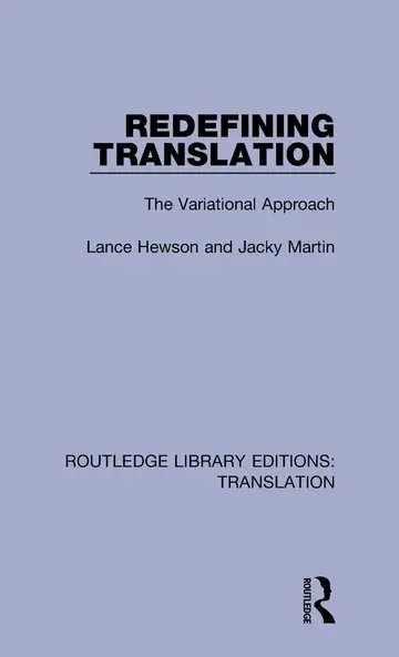 Cover of Redefining Translation