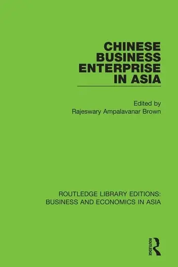 Cover of Chinese Business Enterprise in Asia