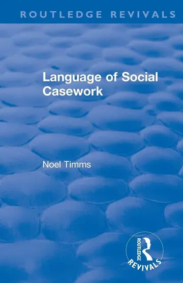 Cover of Language of Social Casework