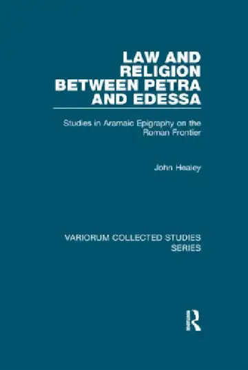 Cover of Law and Religion Between Petra and Edessa