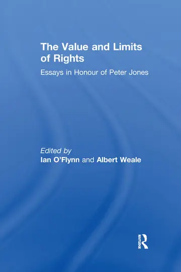 Cover of The Value and Limits of Rights