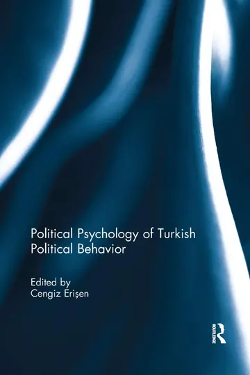 Cover of Political Psychology of Turkish Political Behavior