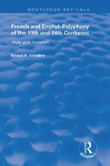 Cover of French and English Polyphony of the 13th and 14th Centuries