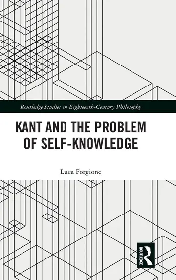 Cover of Kant and the Problem of Self-Knowledge