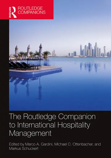 Cover of The Routledge Companion to International Hospitality Management