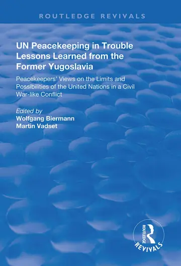 Cover of UN Peacekeeping in Trouble